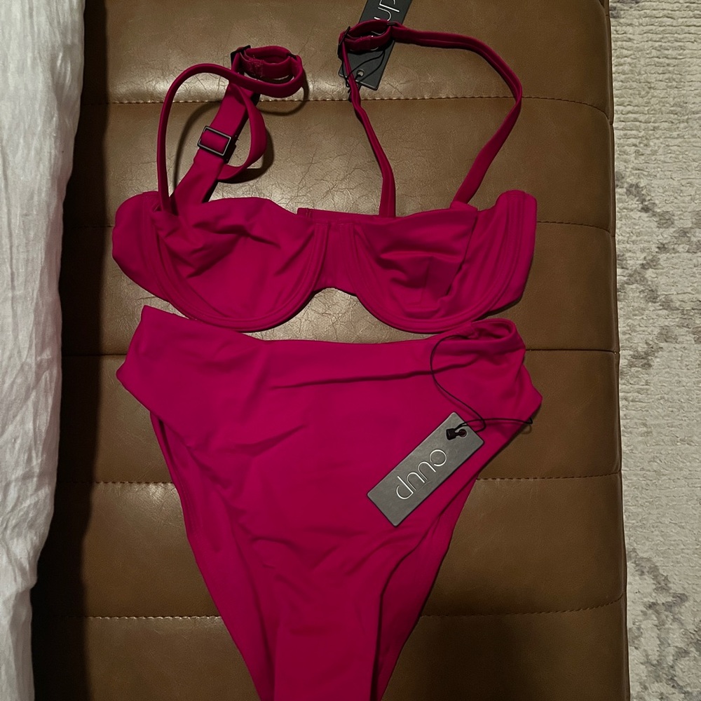 CUUP Bikini Brand new with tags- The Balconette & high waisted bottoms
ORCHID